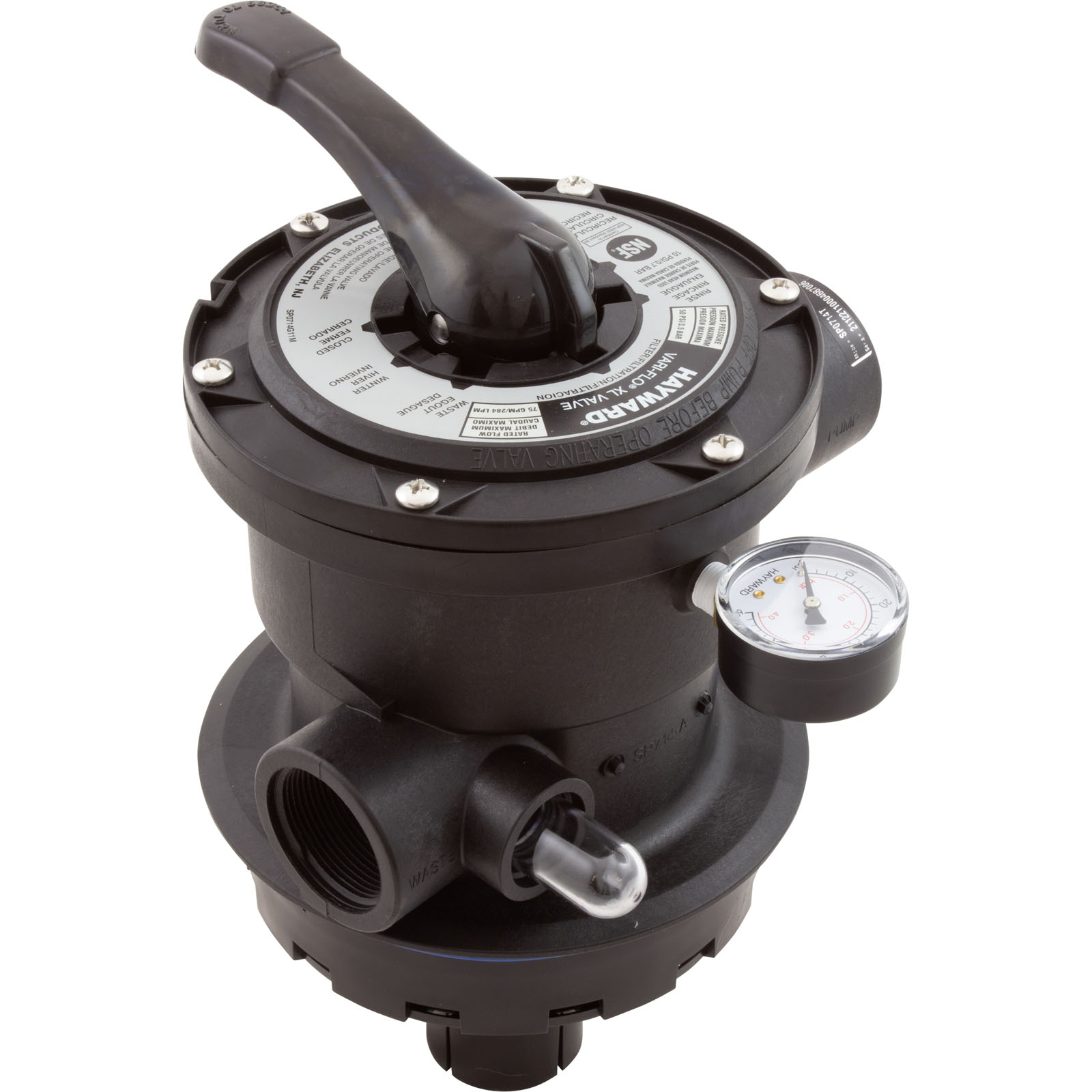 Multiport Valve, Hayward SP0714T, 1-1/2